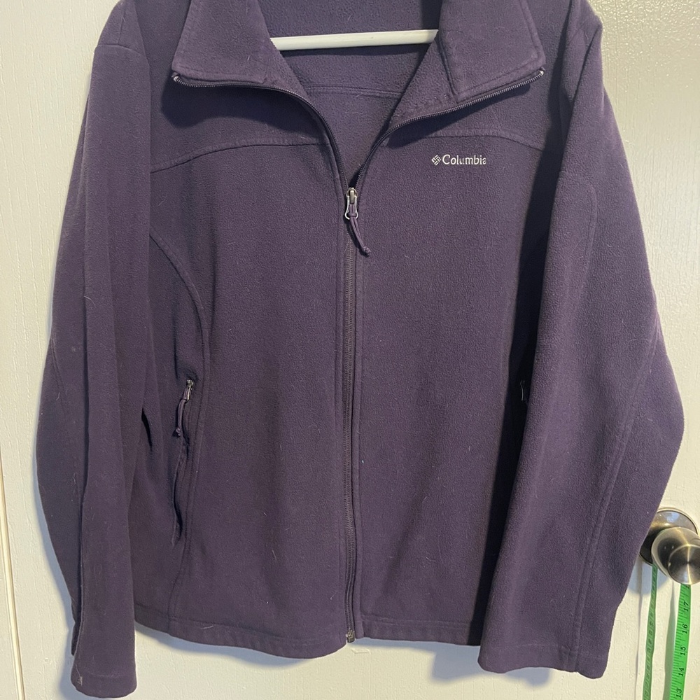 Columbia Sportswear Women's Fleece Long Sleeve Full Zip up Jacket Size XL